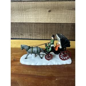 Dept 56 Heritage Village Christmas in the City "Central Park Carriage" In Box